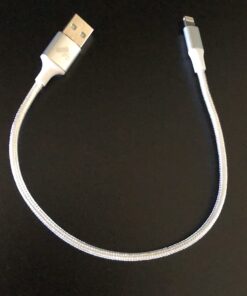 Short iPhone Charger 1ft 2Pack, Apple Certified 1 Foot iPhone Charger Cord Nylon Braided 12 Inch Short Cable Fast Charging Compatible with iPhone 13 12 11 Pro Max XR XS 8 7 6 Plus SE 2020 White 30 61CDg42QAmL