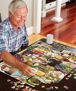 White Mountain Puzzles Friends in Summer - 1000 Piece Jigsaw Puzzle 11 61CDjZHjm9L 1