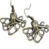Steampunk Nautical Pirate Octopus Earrings Pendant Charm Dangle in Antique Style Bronze Octopus 10 61CG6JAFdPL