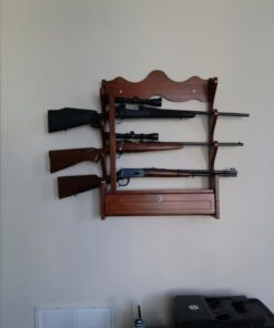 American Furniture Classics Model 840, 4 Gun Wall Rack 39 61CG6XtpMAL