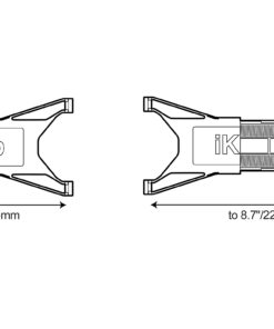 IK Multimedia iKlip Xpand Tablet Holder for mic Stands, fits iPad and Android Tablets Between 7" to 12.9" with an Adjustable 360° Swivel and Soft-Touch fit 18 61CHKMQBX L