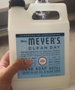 MRS. MEYER'S CLEAN DAY Liquid Hand Soap Refill, Rainwater, 33 OZ 17 61CIf5YOacL