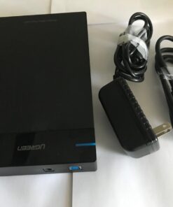 UGREEN External Hard Drive Enclosure for 3.5 2.5 Inch SATA SSD HDD USB 3.0 to SATA III Hard Drive Case with UASP 12V Power Adapter Compatible with WD Seagate Toshiba Samsung Hitachi PS5 Xbox 48 61CJpIimgpL