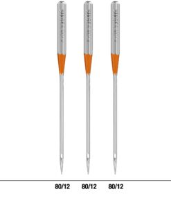 SINGER 2151 Universal Regular Point Overlock Machine Needles for Woven Fabric, Size 80/12, 3-Count 3.0 7 61CJwXdCqjL