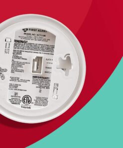 First Alert BRK SC7010B Hardwired Smoke and Carbon Monoxide (CO) Detector with Battery Backup , White 1 pack Photoelectric Technology 17 61CKhbULKBL