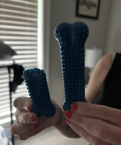 Nylabone Power Chew Toys Variety Triple Pack - Dog Toys for Aggressive Chewers - Indestructible Dog Bones for Small Dogs - Chicken, Bacon & Peanut Buter Flavors, Small/Regular (3 Count) Small up to 25 lbs. 35 61CMZ9yUWIL