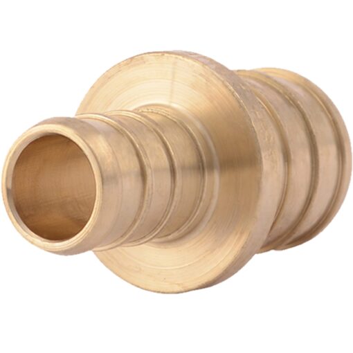 SharkBite 1/2 x 3/4 Inch Crimp Reducing Coupling, Brass Plumbing Fitting, PEX Pipe, PE-RT, UC058LFA 1/2 in. x 3/4 in. Copper