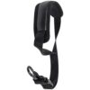 KUWAN Saxophone Neck Strap Soft Sax Leather strap Padded for Alto Sax Tenor Clarinet Baritone Soprano Horn Music Instrument (black) Black 23 61CPSthYIXL