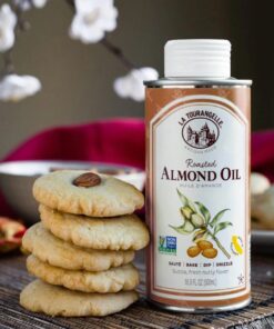 La Tourangelle, Roasted Almond Oil, Artisanal Cooking Oil Rich in Vitamins E, B, and P, Bake, Cook, and Whisk into Marinades and Vinaigrettes, 16.9 fl oz 8.45 Fl Oz 18 61CPf7wGZCL