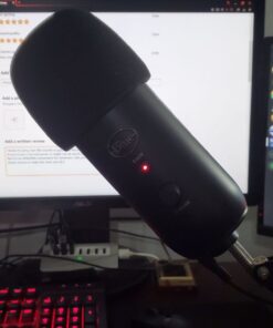 Mudder Mic Cover Foam Microphone Windscreen, Condenser Microphone (Size A, 1 Pack) 42 61CR1YCKPAL