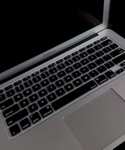 MOSISO Compatible with MacBook Air 13 inch Case (Models: A1369 & A1466, Older Version 2010-2017 Release), Protective Plastic Hard Shell Case & Keyboard Cover & Screen Protector, Black 50 61CR4YlG4QL 1