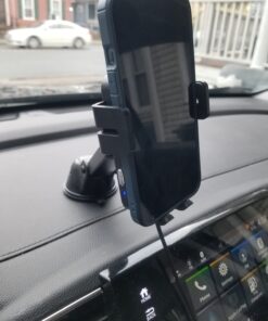 Wireless Car Charger,15W Qi Fast Charging Car Charger Phone Holder Mount, Auto-Clamping Alignment Windshield Dashboard Air Vent Cell Phone Holder for iPhone 15 Pro Max/15 Pro, Galaxy S23/S22 etc 37 61CRmX6VQtL