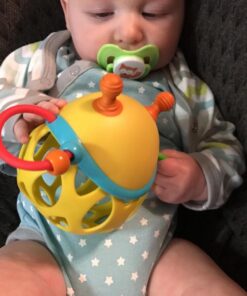 Skip Hop Baby Rattle Toy, Explore and More Roll Around Rattle, Hedgehog 46 61CSQoBvYBL