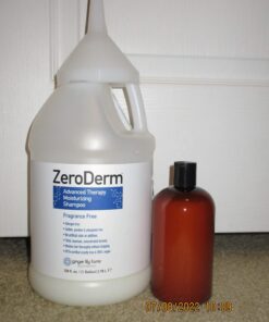 Baire Bottles 16 oz Empty Plastic Bottles with Squeeze Top for Shampoo Bottles, Lotion Bottle, Sanitizer, 6 Pack, Waterproof Labels, PET, BPA Free USA (Amber/Brown with Black Disc, Damask Labels) Amber/Brown with Black Disc, Damask Labels 23 61CUM p6CjL