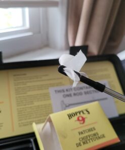 Hoppe's No. 9 Cleaning Kit with Aluminum Rod, .38/.357 Caliber, 9mm Pistol (Packaging's May Vary) 34 61CVAROBCbL