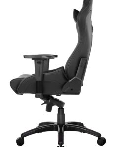 AKRacing Masters Series Pro Luxury XL Gaming Chair, adjustable, BLACK Faux Leather 24 61CWsiqkAvL