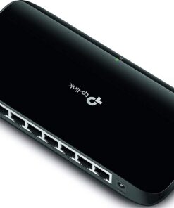 TP-Link 8 Port Gigabit Ethernet Network Switch | Plug and Play | Desktop or Wall-Mount | Plastic Case Ethernet Splitter | Fanless | Traffic Optimization | Unmanaged (TL-SG1008D),Black 20 61CWvjlF7tL
