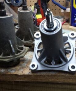 Craftsman Set of Two 187292, 192870, 532187292, 532192870 Spindle Assembly with Grease Zerk, Husqvarna Poulan 23 61CYhGf24YL