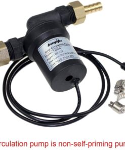 bayite BYT-7A014A DC 12V Solar Hot Water Heater Circulation Pump with DC Power Supply Adapter Low Noise 3M Head 8LPM 2.1GPM 14 61CaO6jA3sL