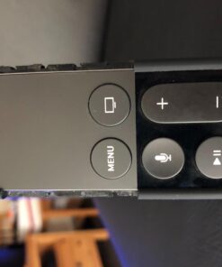 Fintie Protective Case for Apple TV 4K/ HD Siri Remote (1st Gen) - Honey Comb Lightweight Anti Slip Shockproof Silicone Cover for Apple TV 4K 5th 4th Gen Siri Remote Controller, Black 43 61CabJAlmLL