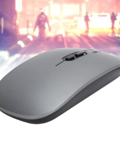 Alternative view of Wireless Mouse 2.4Ghz ThreeSpeed DPI MicroMotion Optical Silent, 1600DPI Low Power Consumption Compatible with for Windows OS 13 Higher Versions