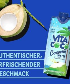 Vita Coco - Pure Coconut Water (330ml x 12) - Naturally Hydrating - Packed With Electrolytes - Gluten Free - Full Of Vitamin C & Potassium 22 61CbgiBiwgL