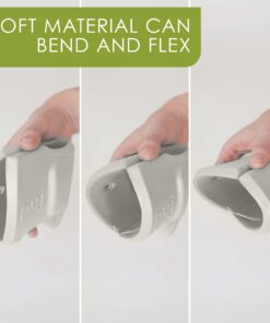 Puj – Snug, Ultra-Soft Spout Cover for Bathtub Taps, BPA-and-PVC-Free Faucet Cover for Safe Baths, Non-Absorbent Bathtub Faucet Cover, Kids’ Bathroom Safety Products, Grey 12 61CcBdLNPpL