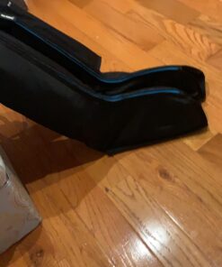 FIT KING Leg Massager with Heat - Upgraded Leg Compression Massager for Circulation and Pain Relief, FSA HSA Approved Foot and Leg Massager Compression Boot for Edema, Relax Recover - Gift for Dad Mom Classis Black With Blue 1 Pair (2PCS) 57 61CdZ13OEdL