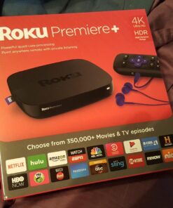 Roku Premiere - HD and 4K UHD Streaming Media Player with HDR 58 61CebBNETmL