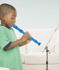 Soprano Recorder Descant Flauta Recorder 8 Hole ABS Clarinet German Style Treble flute C Key for Kids Children With Fingering Chart Instructions with Cleaning Rod Bag Blue 14 61CfE5gFL