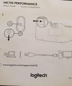 Logitech MK735 Performance Wireless Keyboard & Mouse Combo 50 61Cg3R nRpL 1