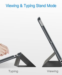 JETech Case for iPad Mini 4, Smart Cover with Auto Sleep/Wake (Dark Grey) Dark Grey 17 61CgWt ZGDL