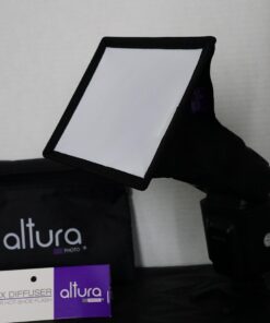 Flash Diffuser Light Softbox 6x5” by Altura Photo (Universal, Collapsible with Storage Pouch) for Canon, Yongnuo and Nikon Speedlight 6 x 5” 35 61Cga rAseL