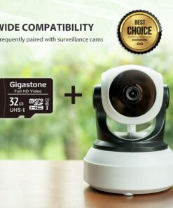 Gigastone 32GB Micro SD Card with Adapter, U1 C10 Class 10 90MB/S, Full HD available, Micro SDHC UHS-I Memory Card - Full HD Video Series 32GB Full HD Video 1-Pack 10 61ChnQNFfML