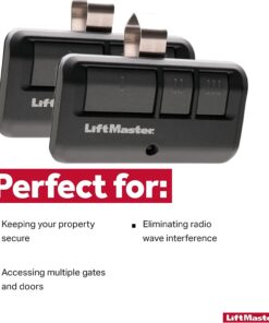 LiftMaster 893LM 3-Button Garage Door Opener Remote Control, Dark Gray 13 61CihF5jZPL
