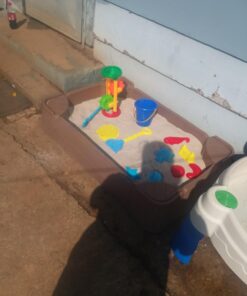 Click N' Play Beach Toys for Kids 3-10 - 18pc Sand Toys Including Sand Buckets for Kids with Sifter, Watering Can, Rake, 4 Hand Tools, 10 Sand Molds & Mesh Beach Toy Bag - Sandbox Toys for Toddlers 18 pc Beach set 28 61CjTXt0YpL