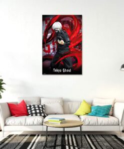 POSTER STOP ONLINE Tokyo Ghoul - Manga/Anime TV Show Poster/Print (Ken Kaneki) (Size 24" x 36") Unframed 20 61ClHLJnT9L