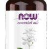 NOW Essential Oils, Jasmine Absolute Oil Blend, 7.5% Blend of Pure Jasmine Absolute Oil in Pure Jojoba Oil, Romantic Aromatherapy Scent, Vegan, Child Resistant Cap, 1-Ounce 36 61Coy18la9L