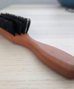 Beard Brush by ZilberHaar - Stiff Boar Bristles - Beard Grooming Brush for Men - Straightens and Promotes beard growth - Works with Beard Oil and Balm to Soften Beard – For beard kits - 6 inches long Brown 6 Inch (Pack of 1) 37 61CpUWJNk1L