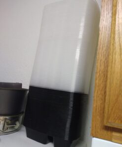 Glotoch 50 Pack 32 oz Meal Prep Containers Reusable, 2 Compartment Food Containers with Lids To Go Containers, Black Plastic Containers for Lunch-Microwave, Freezer, Dishwasher Safe, Eco-Friendly 32OZ 32 61CqnIIufrL