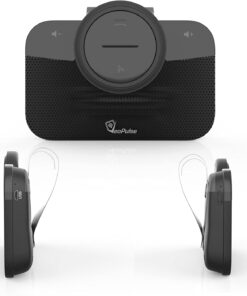VeoPulse Car Speakerphone B-PRO 2 Hands-Free kit, 6W Hi-Fi Speakers, with Bluetooth Automatic multipoint Cellphone Connection 22 61Crzxv47AL