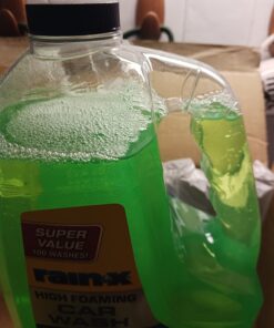 Rain-X 5072084 Foaming Car Wash - 100 fl oz. High-Foaming, Concentrated Formula For Greater Cleaning Action, Safely Lifting Dirt, Grime And Residues For An Exceptional Clean Old Packaging 22 61CuSil4AIL