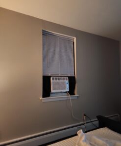 Amazon Basics Portable Window Blackout Curtain Shade with Suction Cups for Travel, 2-Pack, 78"L x 50"W, Black 24 61CxVIN6xaL