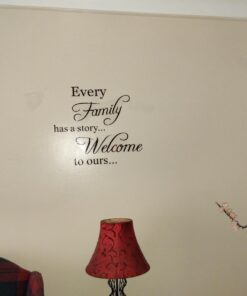 Ikevan Wall Stickers,PVC Decal Removable Art Family Beautiful Flower Wall Stickers Home Words Decor Wall Sticker 75X34cm 21 61CyfcRBY7L