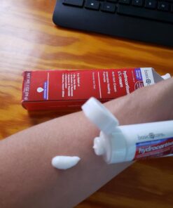 Amazon Basic Care Maximum Strength Anti-Itch Cream, Hydrocortisone 1 Percent Intensive Healing Formula, Itch Relief For Bug Bites, Eczema, Psoriasis, Poison Ivy, Oak and Sumac, 1 Ounce 1 Oz Cream 27 61CyiImVcDL