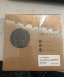 iPhone Charger, 6Pack 3FT Lightning Cable Sundix iPhone Charger Cable Charging Cord Compatible iPhone 14/13/12/12Pro/12ProMax/11/11Pro/11Pro MAX/XS/XS MAX/XR/X/8/8Plus/7/7Plus and More White 33 61Czs8sDHmL