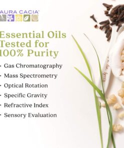 Aura Cacia 100% Pure Bergamot Essential Oil | GC/MS Tested for Purity | 15 ml (0.5 fl. oz.) | Citrus bergamia 12 61D 6EqhOiL