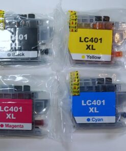 LC401 Ink Cartridges Compatible for Brother LC401 XL BK LC401XL LC 401 LC401BK High Yield to use with Brother MFC-J1010DW MFC-J1012DW MFC-J1170DW (4-Pack, Black Cyan Magenta Yellow) 30 61D0IjysbbL
