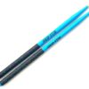 GRIP STIX 15" Long BLUE with Black Non-Slip Grip Drumsticks - Ideal for All Drumming; Cardio, Fitness, Aerobic & Workout Exercises 15-in. Blue/Black 50 61D0VprMxWL