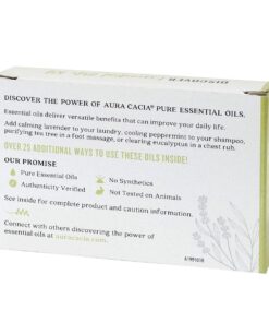 Aura Cacia Discover Essential Oils Kit, 4-Pack, Lavender, Eucalyptus, Peppermint & Tea Tree Oils, Excellent Starter Set Essential Oils Kit: Eucalyptus/Lavender/Peppermint/Tea Tree 26 61D1tMMDVSL